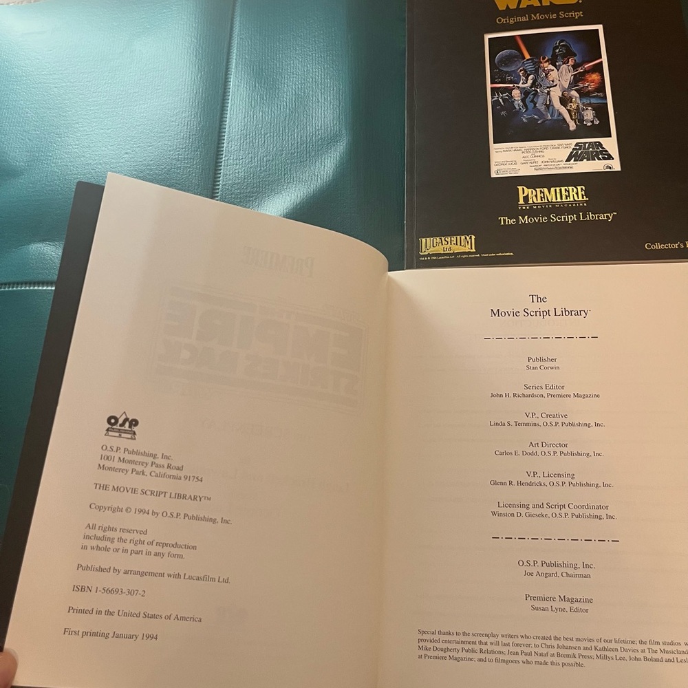 Star Wars Movie Script Collection - Picture 7 of 12